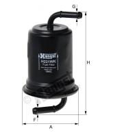 Магистральный топливный фильтр Hengst H221WK