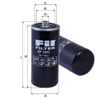 ZP3223 масляный фильтр Fil Filter