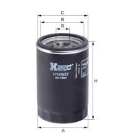 Корпусный масляный фильтр Hengst H14W27