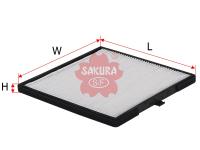 воздушный фильтр салона Sakura CA2808