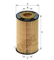 Вставка для масляного фильтра с комплектом прокладок Hengst E750H D122