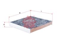 воздушный фильтр салона Sakura CAC18350