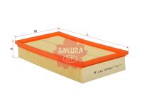 воздушный фильтр Sakura A2606