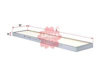 воздушный фильтр салона Sakura CA55850