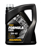 Масло моторное MANNOL 7923 Formula Excel 5W-40 API SN 5л (Синтетическое)